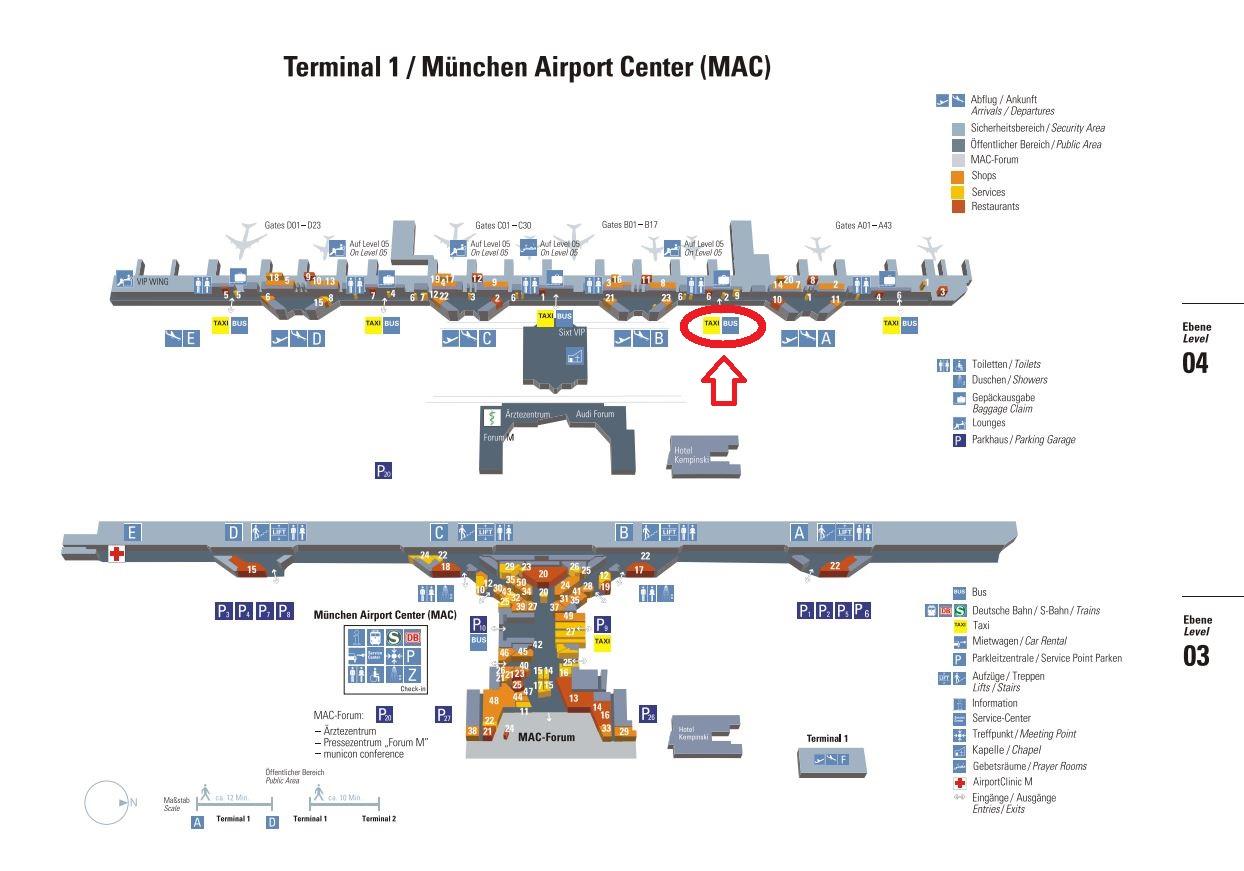 Estribillo Manual Medición munich airport terminal map Nido Inferir ...