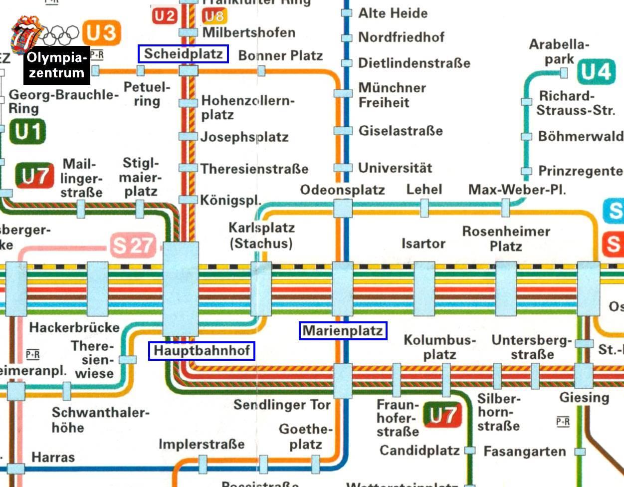 Munich Hauptbahnhof Map 
