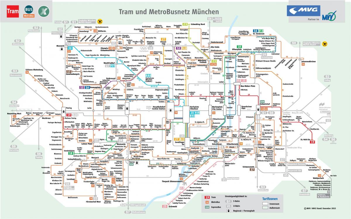 Map of munich bus