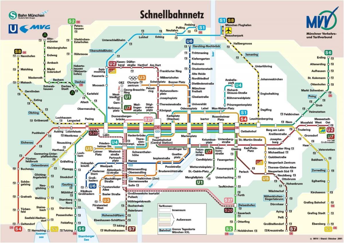 munich railway station map