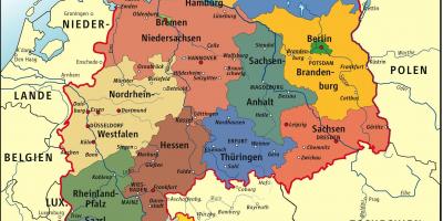 Bayern munich map