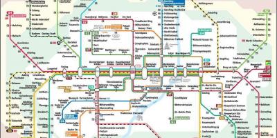 Metro map munchen