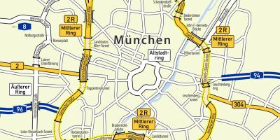 Munchen ring map