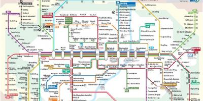 Munich s1 train map