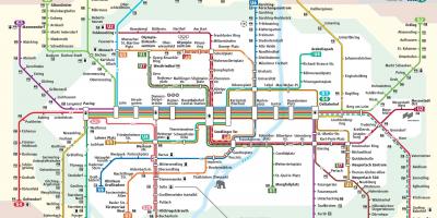 Munich s train map